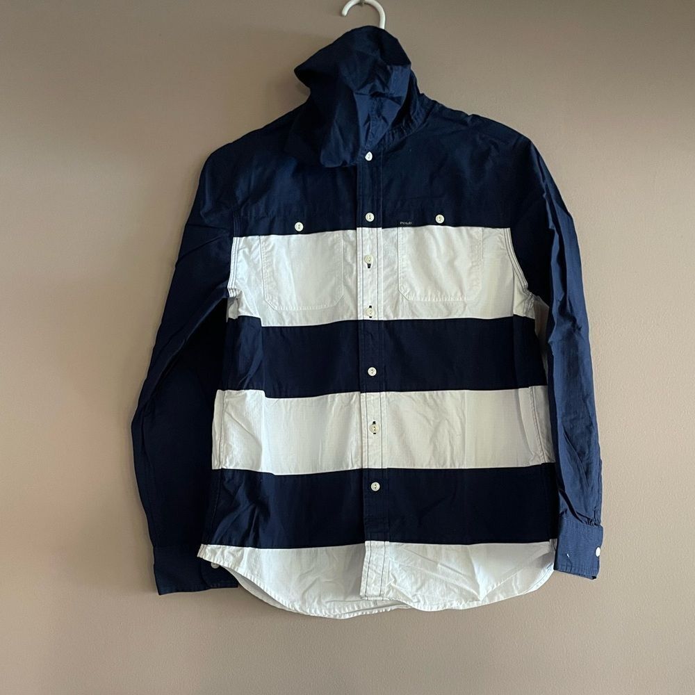 Polo button down jacket